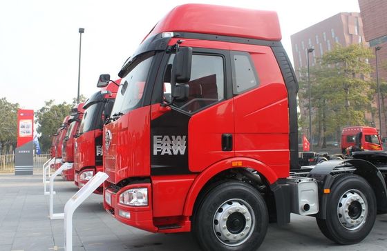 FAW J6M Heavy Tractor Truck And Trailer Equipment 320HP 6X2 Tractor Units