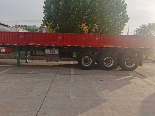 3 Axle 60 Ton Side Dumping Trailer Bulk Cargo Semi Trailer