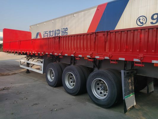 13m Carbon Steel 3 Axle 60T Semi-Trailer Trailer