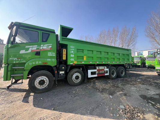 China FAW JH6 berat 8 * 4 truk dump 375hp 12 roda
